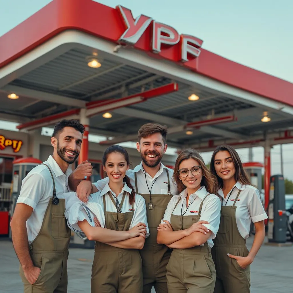 Cargador eléctrico YPF